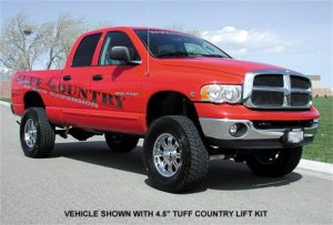 Dodge Ram 2500 Suspension Lift Kit - Tuff Country - 4.5in Arm Lift Kit with Coil Springs (SX6000 Shocks) - `09-`13